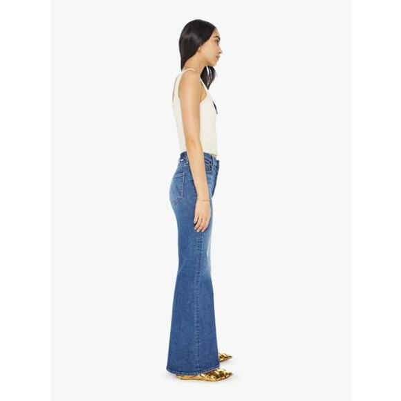 MOTHER Blue Flare & Wide Leg Jeans - Picture 8 of 14